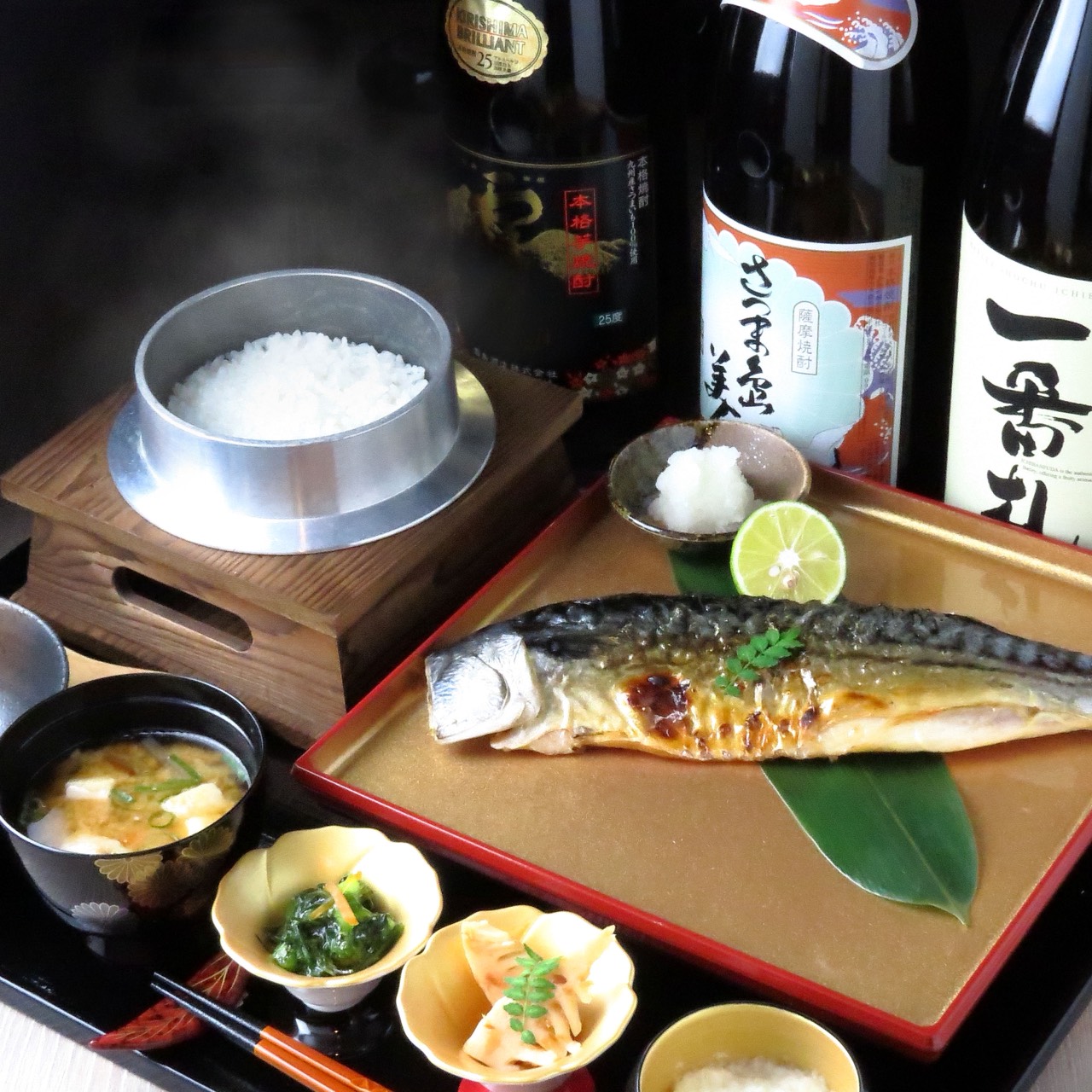 さば灰干し御膳