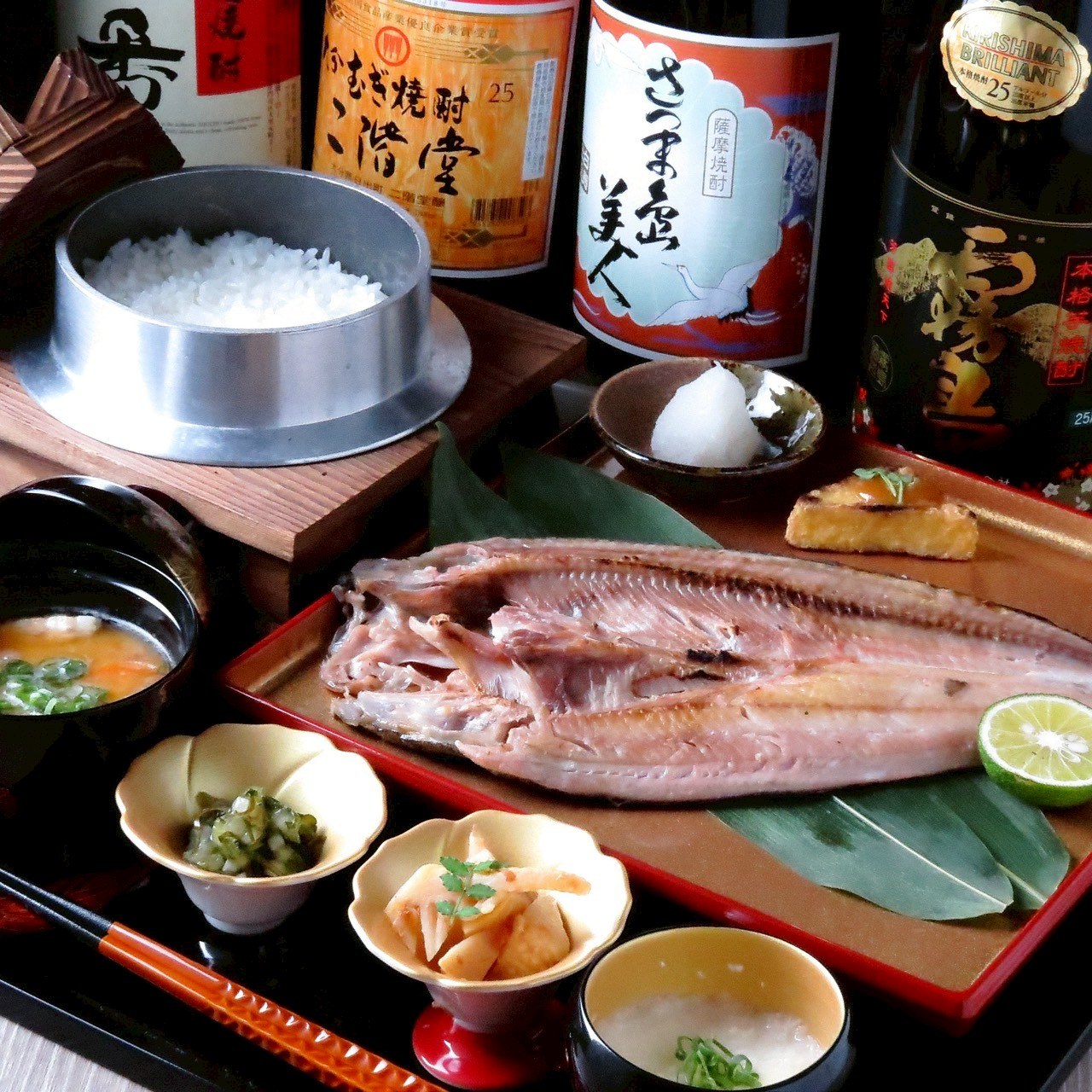 ほっけ炭干し御膳（約250〜300g）