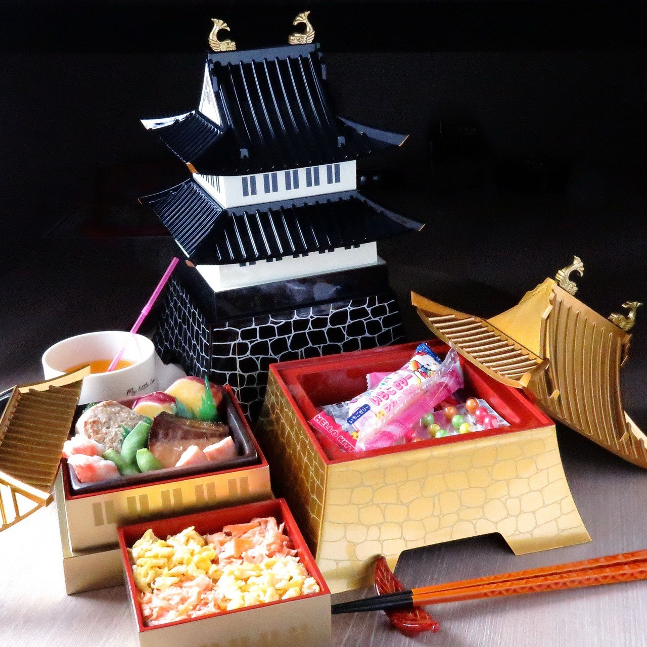 紅鮭ほぐしお子様城