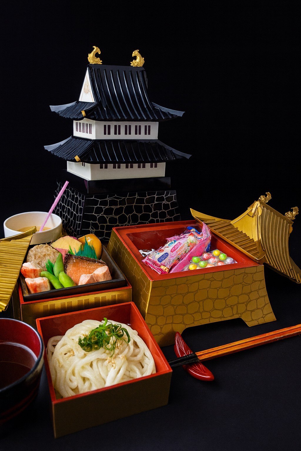 ざるうどんお子様城